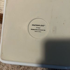 Rachel Ray casserole dish